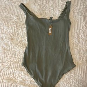 SKIMS Ribbed Bodysuit.